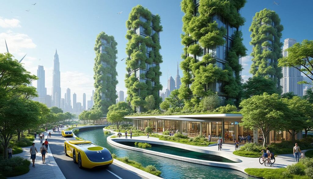 découvrez bède, la ville du futur écologique, alliant innovations technologiques et enjeux durables pour un développement respectueux de l'environnement.