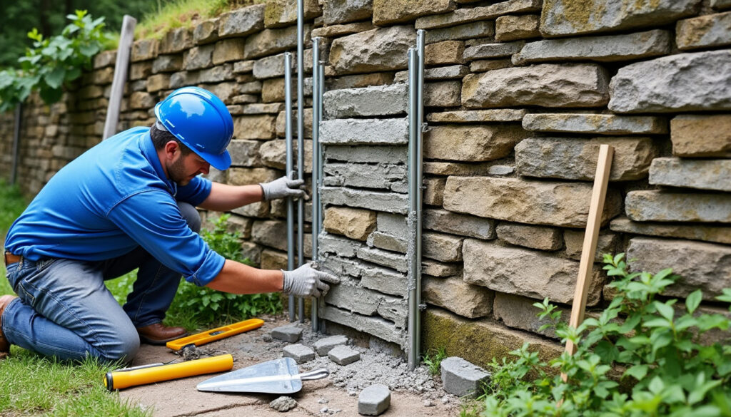 découvrez des méthodes efficaces et durables pour consolider un mur en pierre qui penche, assurer sa solidité et prolonger sa durée de vie.