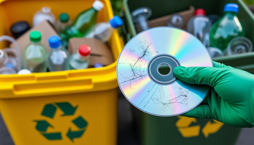 découvrez pourquoi les cd ne doivent pas être jetés dans la poubelle jaune lors du recyclage et apprenez les bonnes pratiques pour leur recyclage responsable.