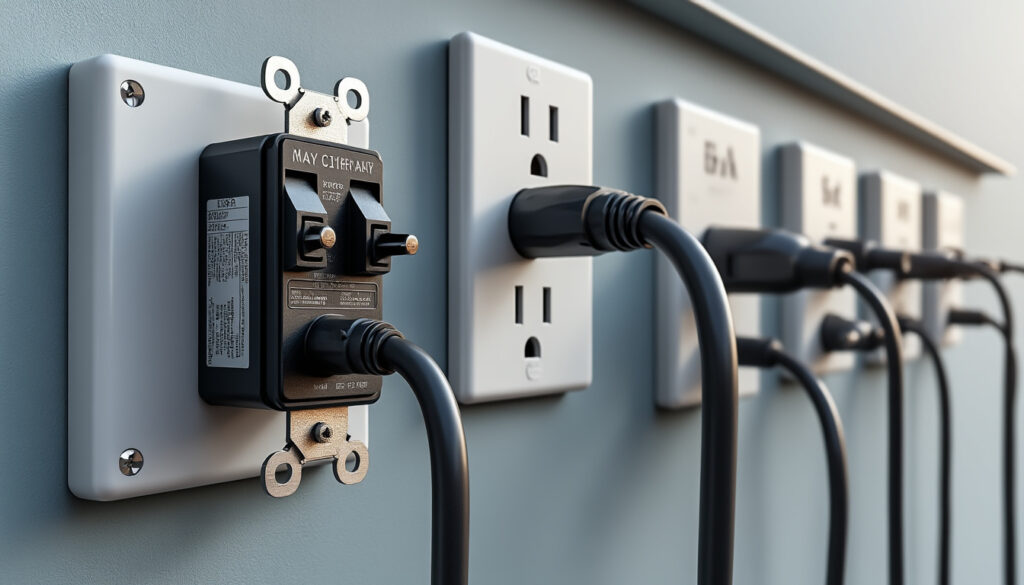découvrez combien de prises électriques peuvent être branchées en toute sécurité sur un disjoncteur 10a, afin d'éviter les surcharges et garantir la protection de votre installation électrique.