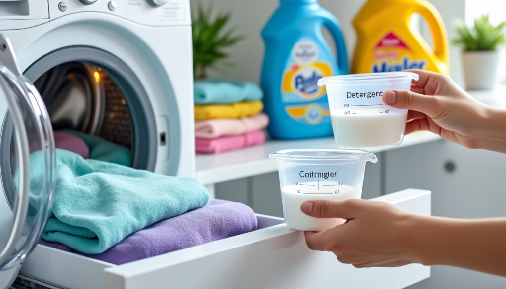découvrez comment bien utiliser et doser la lessive et l'adoucissant pour un linge propre, doux et frais à chaque lavage.