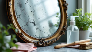 découvrez des astuces efficaces pour restaurer un miroir piqué par l'humidité et lui redonner tout son éclat.