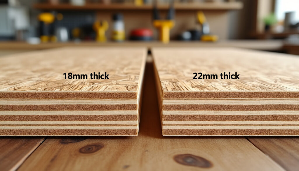 découvrez comment choisir l'épaisseur idéale pour votre plancher osb, 18 ou 22 mm, et les avantages de chaque option pour garantir solidité et durabilité.