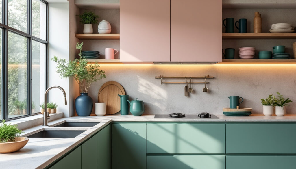 découvrez comment choisir les couleurs tendance et harmonieuses pour votre cuisine afin de créer un espace convivial et moderne.