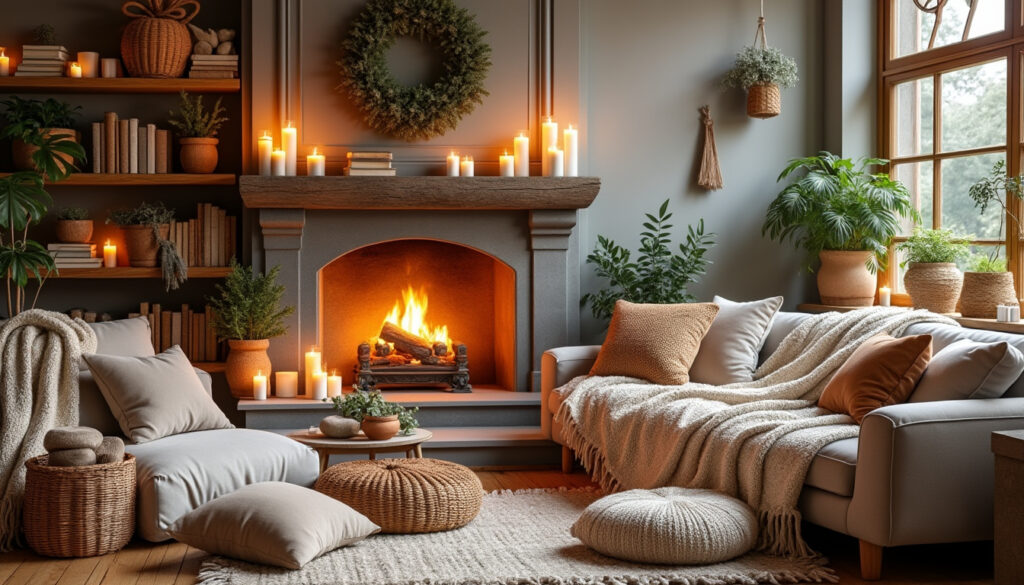découvrez nos astuces de décoration intérieure cocooning pour créer un espace chaleureux et accueillant où il fait bon vivre.