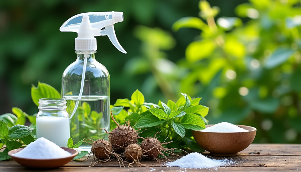 découvrez une recette simple et efficace de désherbant naturel qui élimine les racines pour un jardin propre sans produits chimiques.