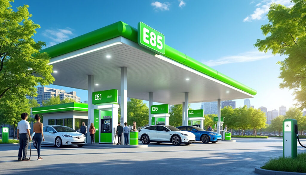 trouvez facilement les stations essence proposant du carburant e85 près de chez vous pour rouler à l'éthanol et économiser sur vos trajets.