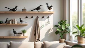 découvrez des idées originales avec des oiseaux pour décorer votre intérieur et créer une ambiance unique et élégante.